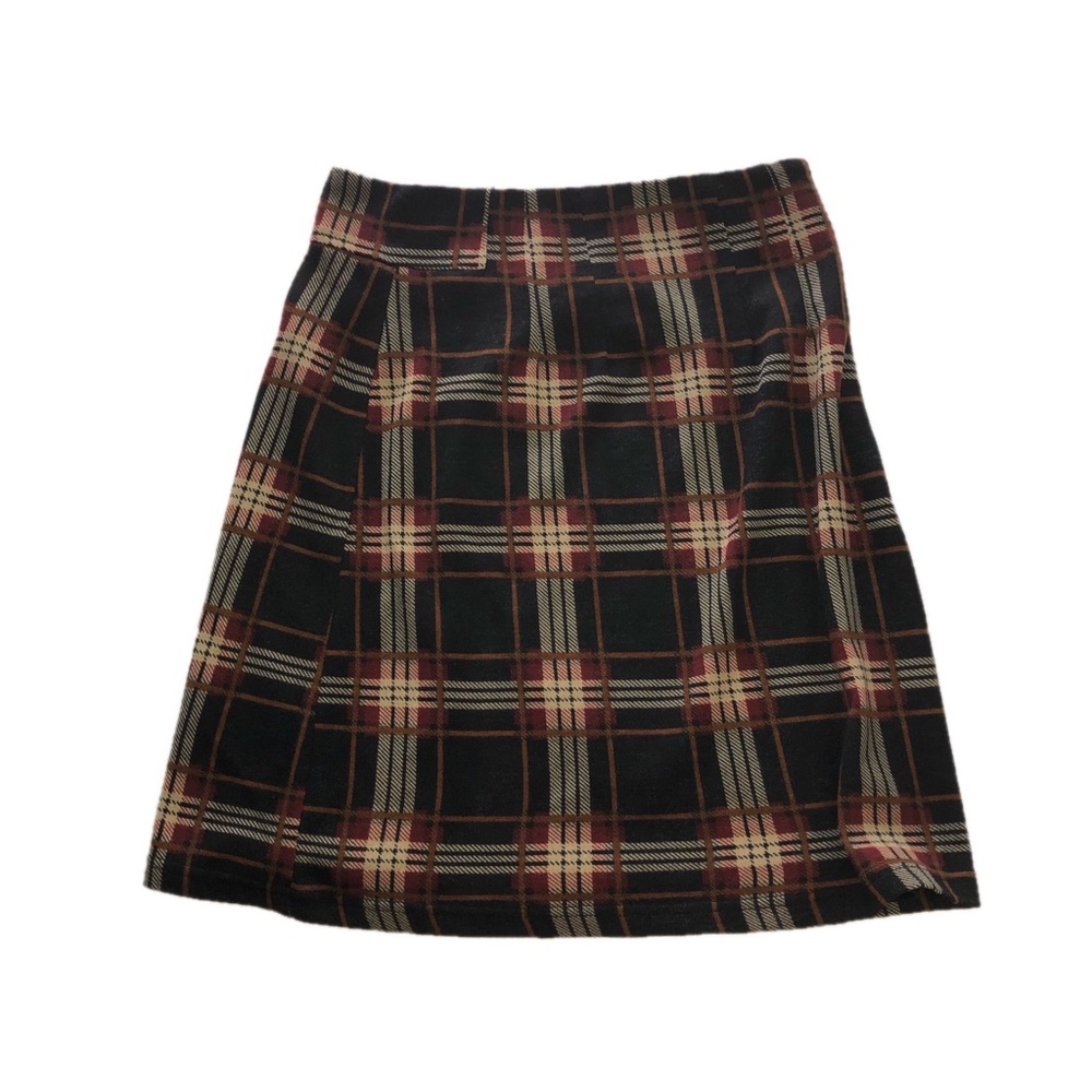 •41 Hawthorn• Tartan A-skirt sold